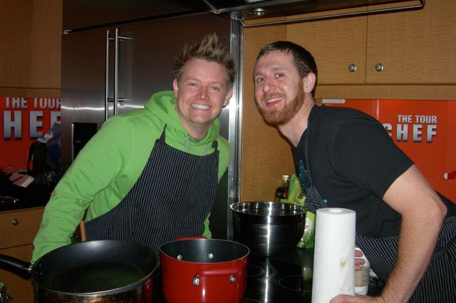 Top Chef Alums Richard Blais and Andrew D'Ambrosi.